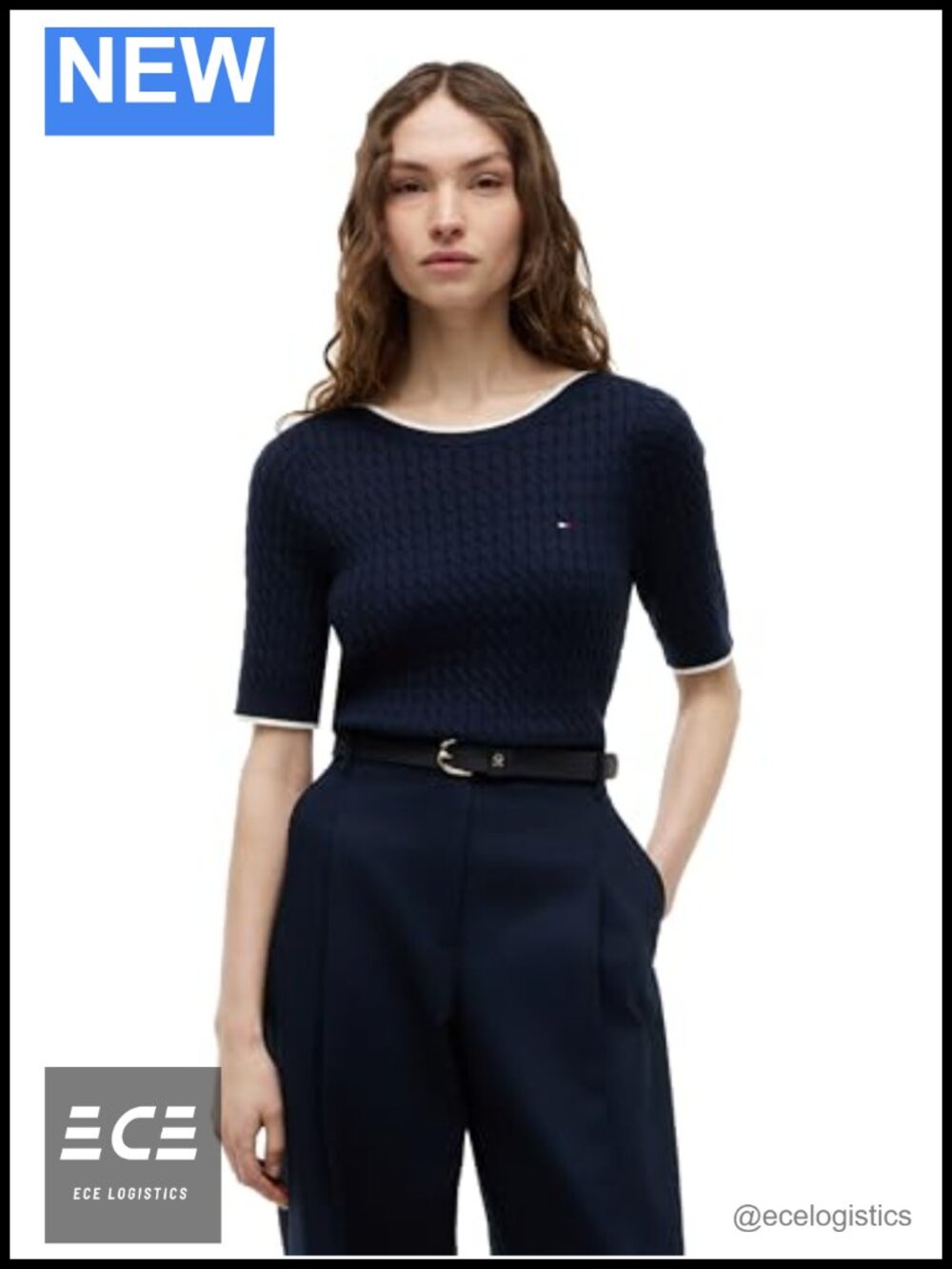 Fine Gauge Cable Knit Boat Neck Sweater Lightweight Pullover
